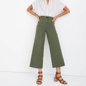 Madewell Wide Leg Emmett Crop